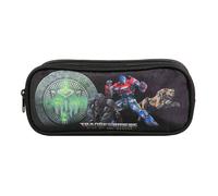 Trousse scolaire rectangulaire transformers noir TU