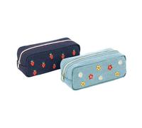 Trousse scolaire rectangulaire Viquel 1 compartiment Jean Modèle aléatoire