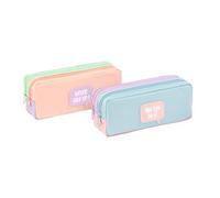 Trousse scolaire rectangulaire Viquel 2 compartiments Motivation Modèle aléatoire