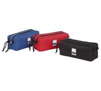 Trousse scolaire rectangulaire Viquel 2 compartiments Teknik Modèle aléatoire