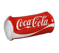 Trousse scolaire ronde 1 compartiment Coca-Cola