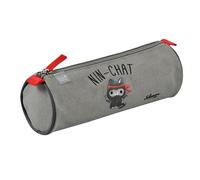 Quo Vadis - Trousse scolaire - Ronde - Shaman - Multicolore - 23x8x8 cm - Toile (polyester) - 1 compartiment(s) - Visuel ninchat