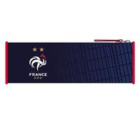 - Trousse scolaire - Ronde - FFF - Multicolore - 8x23x8 cm - Toile (polyester) - 1 compartiment(s)