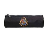 Trousse scolaire ronde harry potter maisons noir TU