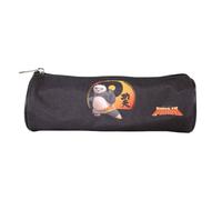 Trousse scolaire ronde kung fu panda noir TU