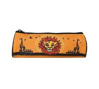 Trousse Scolaire Ronde Le Roi Lion Orange TU