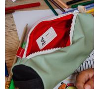 Trousse scolaire ronde Mini Pistache
