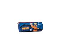 Trousse scolaire ronde - Naruto - Bleu
