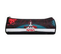 Trousse scolaire ronde nasa noir TU