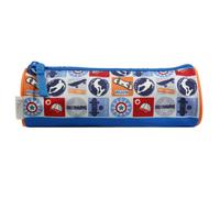 Trousse scolaire ronde phileas skate bleu TU