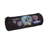 Trousse scolaire ronde TRANSFORMERS noire