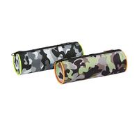 Trousse scolaire ronde Viquel 1 compartiment Camouflage Modèle aléatoire