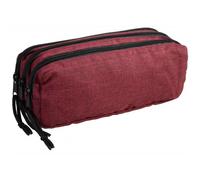 Trousse - Scolaire - Rouge - Rectangulaire - 3 Compartiments - School