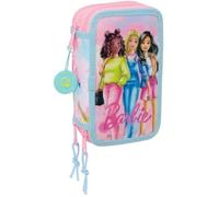 Trousse Scolaire - Safta - Barbie Painterly - 37 Outils Inclus - Multicolore - Pour Enfants De 5 À 14 Ans