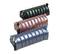 Trousse scolaire semi-ronde Exacompta 1 compartiment Doudoune Modèle aléatoire