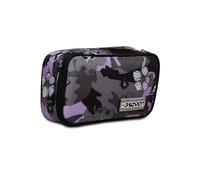 Trousse scolaire Seven QUICK CASE - Complet avec crayons, feutres - Noir
