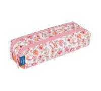 Trousse scolaire - Tann's - Capucine - Rose - 2 compartiments - Bouteilles recy s