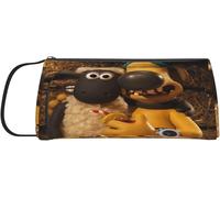 Trousse Sean Le Mouton Pour Filles Et Adolescentes Avec Support Pour Papeterie Pour Enfants Pour L'école Ou Les Voyages