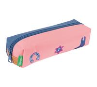 Trousse simple Les Fantaisies Jane Corail et Bleu