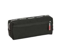 SAFTA - Trousse - small, triple, with elastic band, 22 cm - FC Barcelone