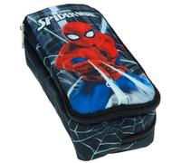 Trousse - SPIDERMAN - Marvel Noir - 2 compartiments - Dimensions 23x10x6cm