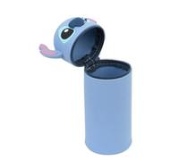 Grupo Erik - Trousse Disney, Stitch - Trousse Extensible en Silicone | Trousse Scolaire Originale, Fournitures de Bureau et Scolaires, sous Licence Officielle