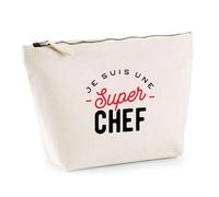 Trousse Super Chef | Pochette Toilette Maquillage | Idée Cadeau Petite Amie Copine Maman Noël Anniversaire Fête des Mères
