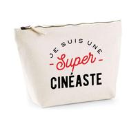 Trousse Super Cinéaste | Pochette Toilette Maquillage | Idée Cadeau Petite Amie Copine Maman Noël Anniversaire Fête des Mères