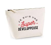 Trousse Super Développeuse | Pochette Toilette Maquillage | Idée Cadeau Petite Amie Copine Maman Noël Anniversaire Fête des Mères