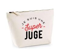 Trousse Super Juge | Pochette Toilette Maquillage | Idée Cadeau Petite Amie Copine Maman Noël Anniversaire Fête des Mères