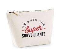Trousse Super Surveillante | Pochette Toilette Maquillage | Idée Cadeau Petite Amie Copine Maman Noël Anniversaire Fête des Mères