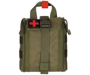 Trousse tactique de premiers secours MOLLE Small MFH - Olive
