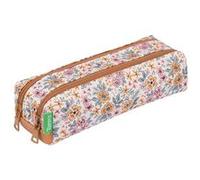 Trousse TANN'S Les Fantaisies Héloïse rectangulaire 2 compartiments Multicolore 23 x 6 x 9 cm Multicolore