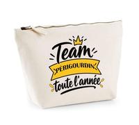 Trousse Team Perigourdin Toute l'Année - Pouch Case - Idée Trousse Rangement Cadeau Anniversaire Fête Original Famille Travail Départ Collègue Retraite Noël.