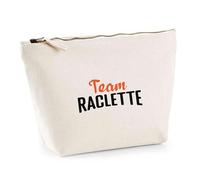 Trousse Team raclette | Pouch | Idée Pochette Toilette Maquillage Transport Cadeau Anniversaire Fête Original Famille Travail Départ Collègue Retraite
