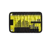 Trousse textile RYOBI 40 accessoires de perçage métal - bois - béton RAK40RM