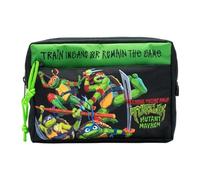 Trousse TMNT, trousse à crayons au design des Tortues Ninja, produit officiel, idée de cadeau idéale pour les fans des Tortues