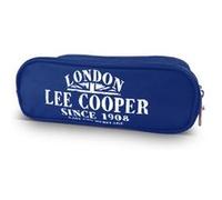 Trousse toile 'Lee Cooper' navy (2 compartiments) - 22x8x7 cm