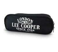 Trousse toile 'Lee Cooper' noir (2 compartiments) - 22x8x7 cm Noir