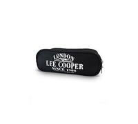Trousse toile 'Lee Cooper' noir (2 compartiments) - 22x8x7 cm Noir