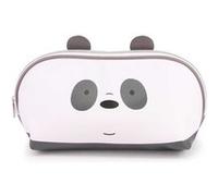 We Bare Bears Ours Pour Un et Un Pour T'Ours Panda-Trousse de Toilette Jelly, Blanc