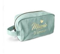 trousse toilette mamie d'amour 22x12x10cm vert - générique cd7681_02 Vert