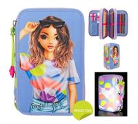 Trousse - TOP MODEL - 12749 - 3 compartiments - Matière réfléchissante - Mixte