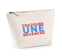 Trousse Toujours Une Revanche - Pouch Case - Idée Trousse Rangement Cadeau Anniversaire Fête Original Famille Travail Départ Collègue Retraite Noël. - Rouge&Bleu - 1