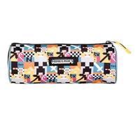 Trousse Toybags Minecraft Pixel - Enfant - Noir - 8 X 22 X 8 Cm - Fermeture Zippée