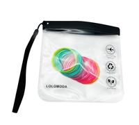 Trousse Transparente pour Articles de Toilette - Trousse de beauté Transparente - Certifiée - Trousse de Maquillage Travel Essentials