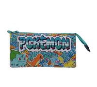 Pokémon Trousse triple adaptable au chariot Urban Colors Multicolore Mixte Enfant Estandár