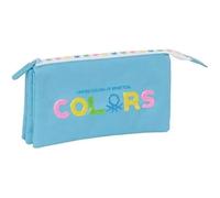 Trousse Triple Benetton Spring Pour Enfants - Confortable Et Polyvalente - Rose - Enfant - Synthétique