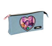 Trousse triple Demon Hunters Kpop Huntrix Safta