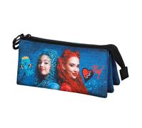Trousse Triple - Disney Descendants Wickedly - Multicolore - Taille Unique